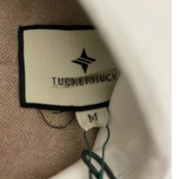 Tuckernuck Women's Pomander Place Claiborne Mini Dress Khaki Tan - Picture 2 of 8